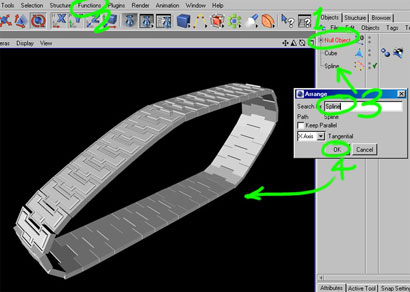 Static Tank Tracks Tutorial: Final Result